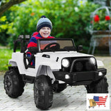 12V Kids Ride-On Toy Truck with LED Lights