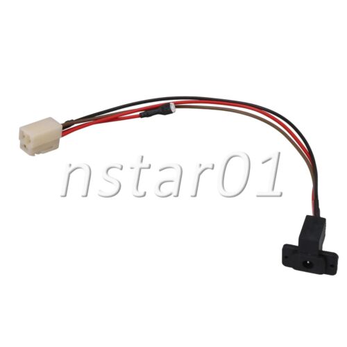 Electric Ride On Car Power Charging Socket Charging Connector Cable 3 Pin Port