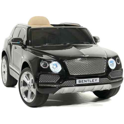 12V Kids Ride-On Car SUV with Licensed Bentley Bentayga Design, EVA Rubber Tires, 2 Motors, and Remote Control