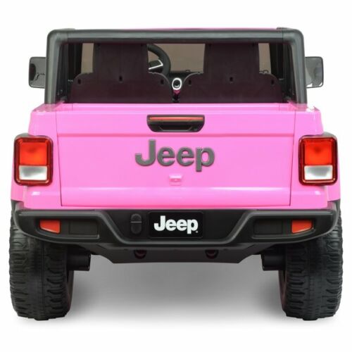 12 volt Pink Jeep Gladiator Electric Ride-On Toy Vehicle - Fast and Secure Delivery