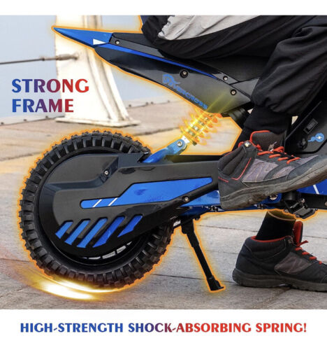 Electric Dirt Bike for Kids Ages 3-12: The Perfect Blue Ride