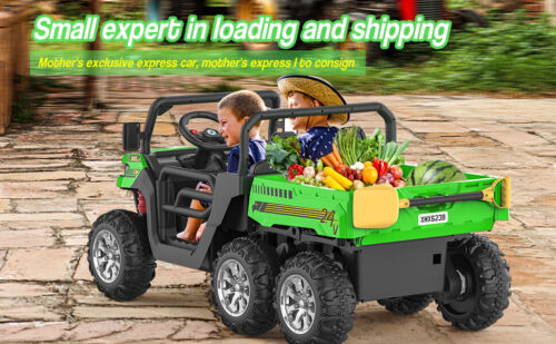 Electric 3-Speed Kids Ride-On Truck with Remote Control - Perfect Gift for US Children (24V)