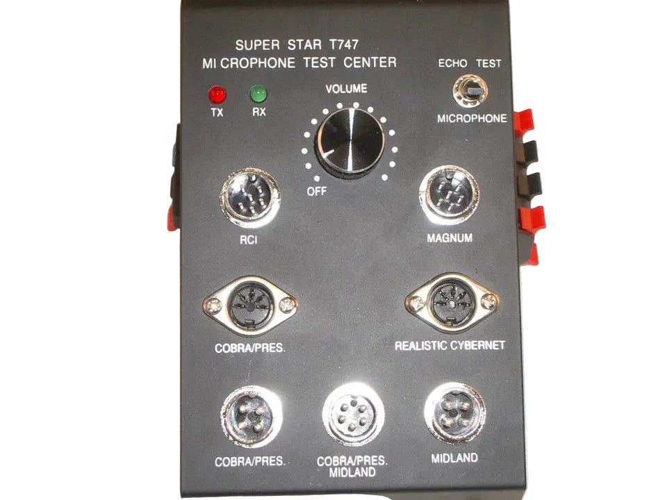 Workman Super Star T747 CB Radio Microphone Test Center Workman