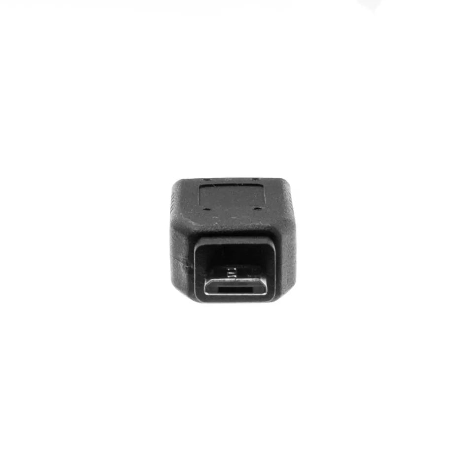 Male Micro USB -> Female Mini USB Connector TekShack