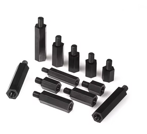 M2.5 Nylon Hex Standoffs Spacers Screws Nuts Flat washer TekShack