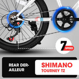 20-Inch 7-Speed Kids’ Mountain Bike for Boys and Girls Ages 7-12