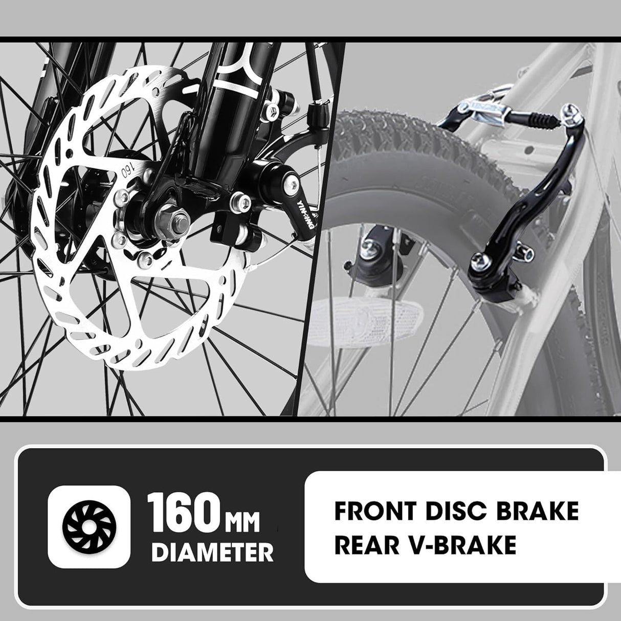 20-Inch 7-Speed Kids’ Mountain Bike for Boys and Girls Ages 7-12