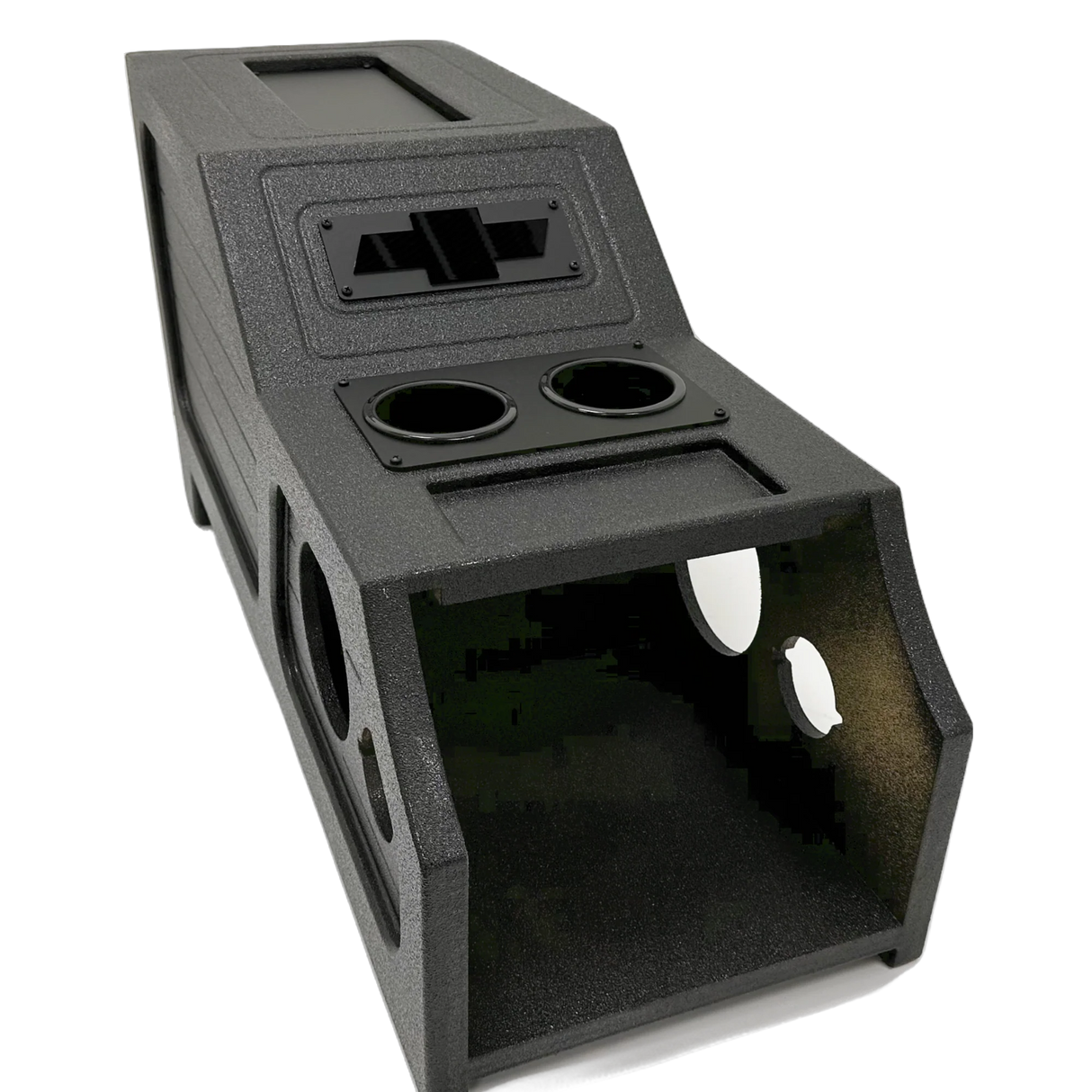 Center Console GMC/Chevy Enclosure Box Trucks 2007-2013 Ported 12" Moon Car Stereo