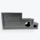 Universal Center Console Enclosure Box For Trucks Ported 12" Moon Car Stereo