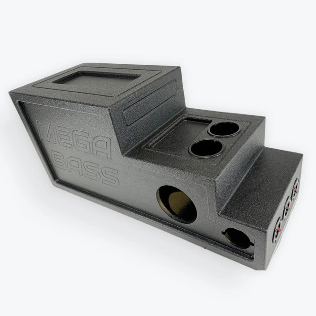 Universal Center Console Enclosure Box For Trucks Ported 12" Moon Car Stereo
