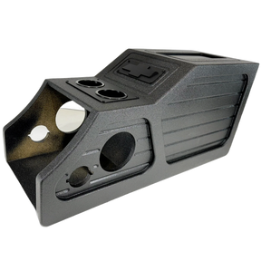 Center Console Enclosure Box GMC/Chevy Trucks 2014-2018 Ported 12" Moon Car Stereo