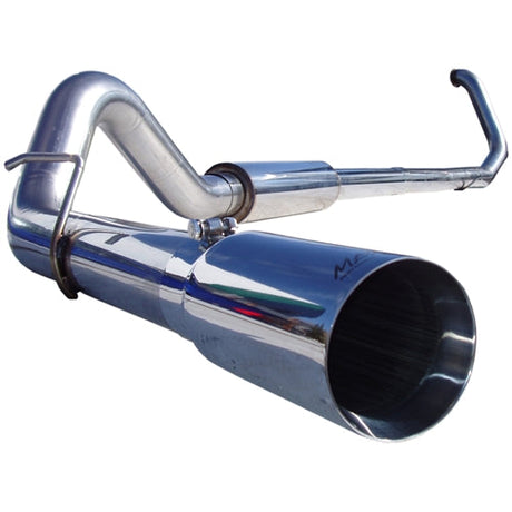 MBRP 4" Turbo Back, Single Side Exit, T304, 1998-2003 Ford Powerstroke 7.3L MBRP