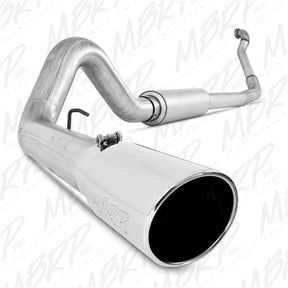 MBRP 4" Turbo Back, Single Side Exit, 1998-2003 Ford Powerstroke 7.3L, S6200AL MBRP