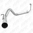MBRP 4" Turbo Back, Single Side - No Muffler (1999-2003) Powerstroke MBRP
