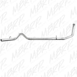 MBRP 4" Turbo Back, Single Side - No Muffler (1999-2003) Powerstroke MBRP