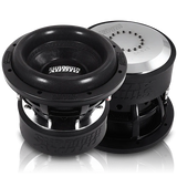 (4) Sundown Audio SA8 v3 & Chevy Crew Cab 19-25 Quad 8" Subwoofer Box Combo
