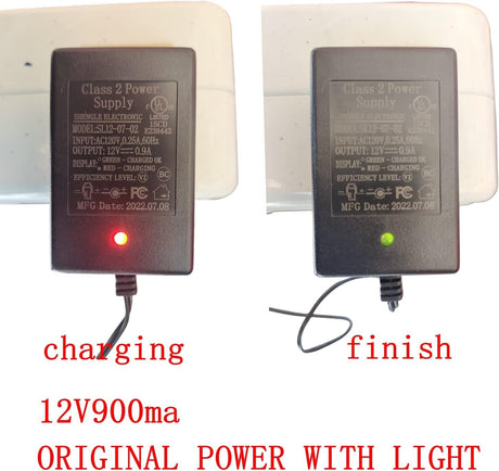 12V Ride-On Car Adapter UL Listed with Multiple Safety Protections