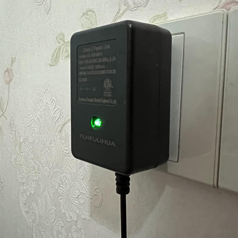 Safe and Reliable 12 Volt Charger for Ride-On Toys with 6ft Cable and LED Status Lights