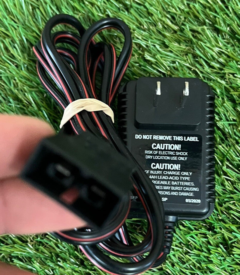 6V Rechargeable Battery and Charger for Toddler Power Wheels Toy, Blue