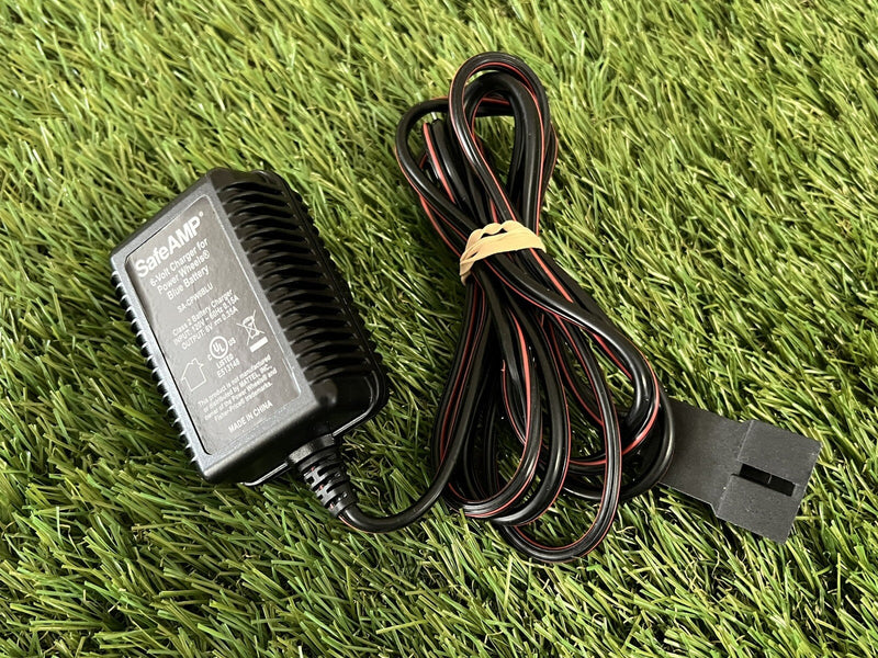 6V Rechargeable Battery and Charger for Toddler Power Wheels Toy, Blue