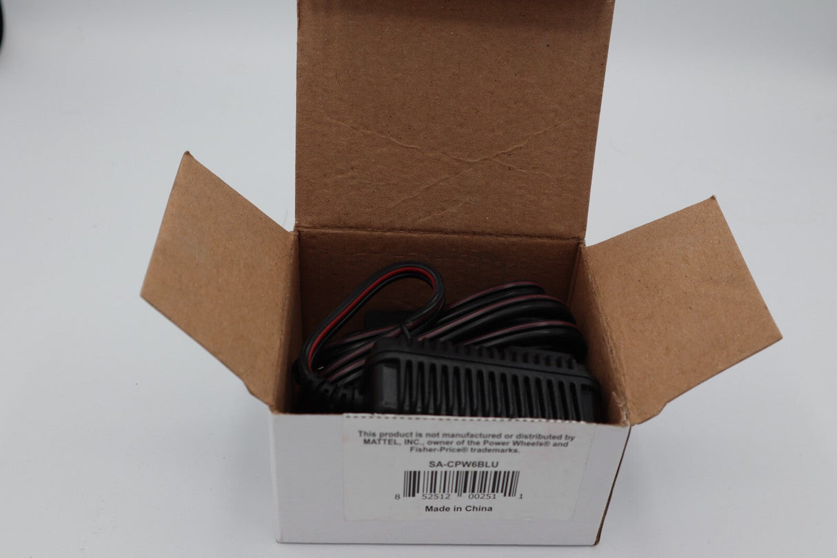 6V SafeAMP Charger for Fisher-Price Power Wheels Blue Battery