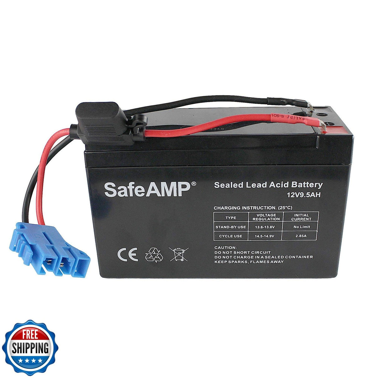 Replacement 12-Volt Battery for Peg Perego Ride-On Toys