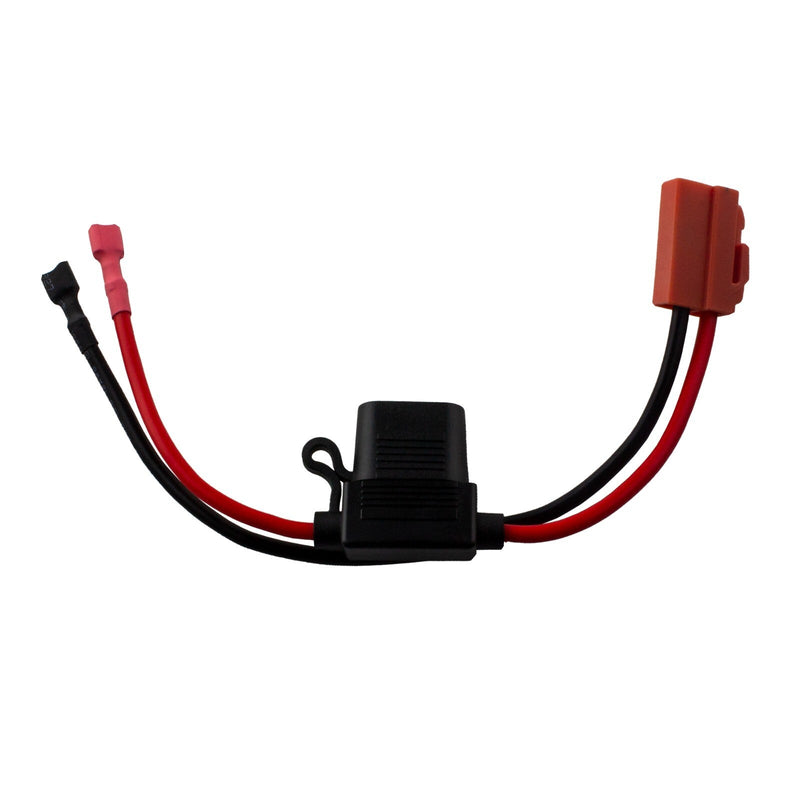 SafeAMP Wire Harness Compatible with 12-Volt Ride-On Vehicle Red 2-Pin Connector