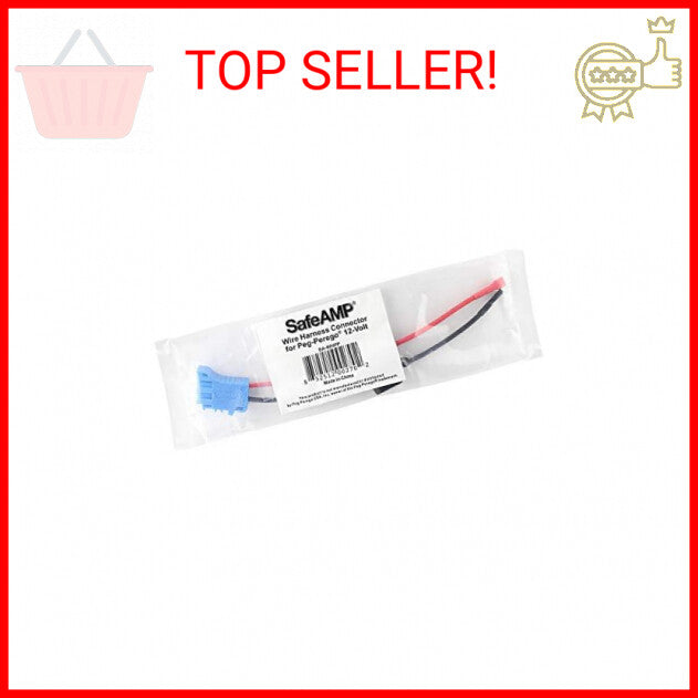 SafeAMP Wire Harness Connector Compatible with Peg Perego 12V SLA Battery