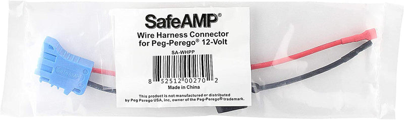 Safeamp Wire Harness Connector Compatible with Peg Perego 12-Volt SLA Battery