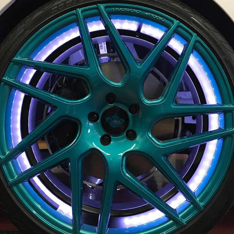 ORACLE LIGHTING LED ILLUMINATED WHEEL RINGS - COLORSHIFT oracle