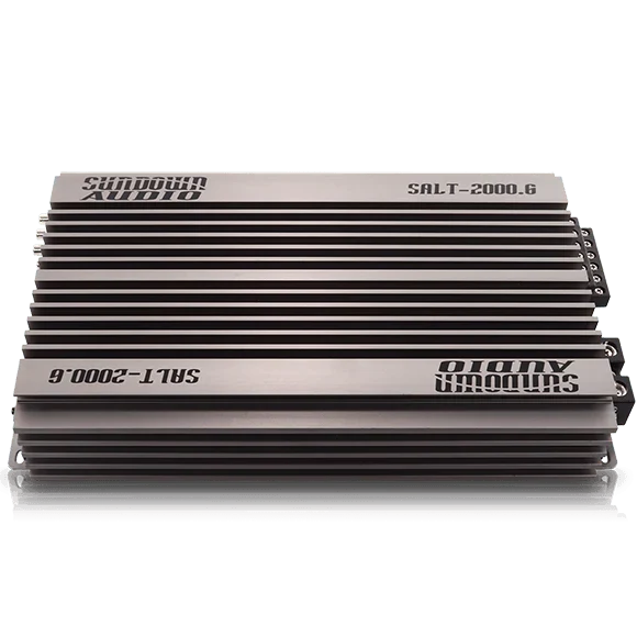 Sundown Audio SALT-2000.6 2000W Class D 6-Channel Amplifier Made In Korea Sundown Audio