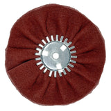 Case Pack Satin Airway Buffing Wheel for Angle Grinders - Bulk Deal - (5/Pack)