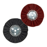 Case Pack Satin Airway Buffing Wheel for Angle Grinders - Bulk Deal - (5/Pack)