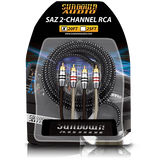 Sundown Audio SAZ2CH - 20FT 2 Channel RCA Interconnects Sundown Audio