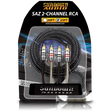 Sundown Audio SAZ2CH - 25FT 2 Channel RCA Interconnects Sundown Audio