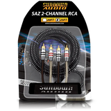 Sundown Audio SAZ2CH - 25FT 2 Channel RCA Interconnects Sundown Audio