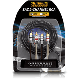 SAZ2-6FT SAZ 2-Channel RCA Interconnects