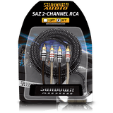 SAZ2-6FT SAZ 2-Channel RCA Interconnects