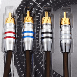 Sundown Audio SAZ4CH - 25FT 4 Channel RCA Interconnects Sundown Audio