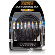 Sundown Audio SAZ4CH - 12FT 4 Channel RCA Interconnects Sundown Audio