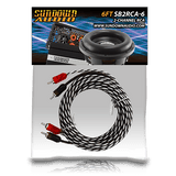 SB2-9FT 2-Channel RCA Interconnect Cables