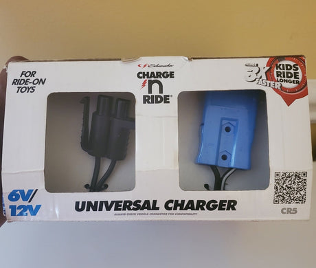 Fast Charger for 6V and 12V Ride-On Toy Batteries CR5 Compatible