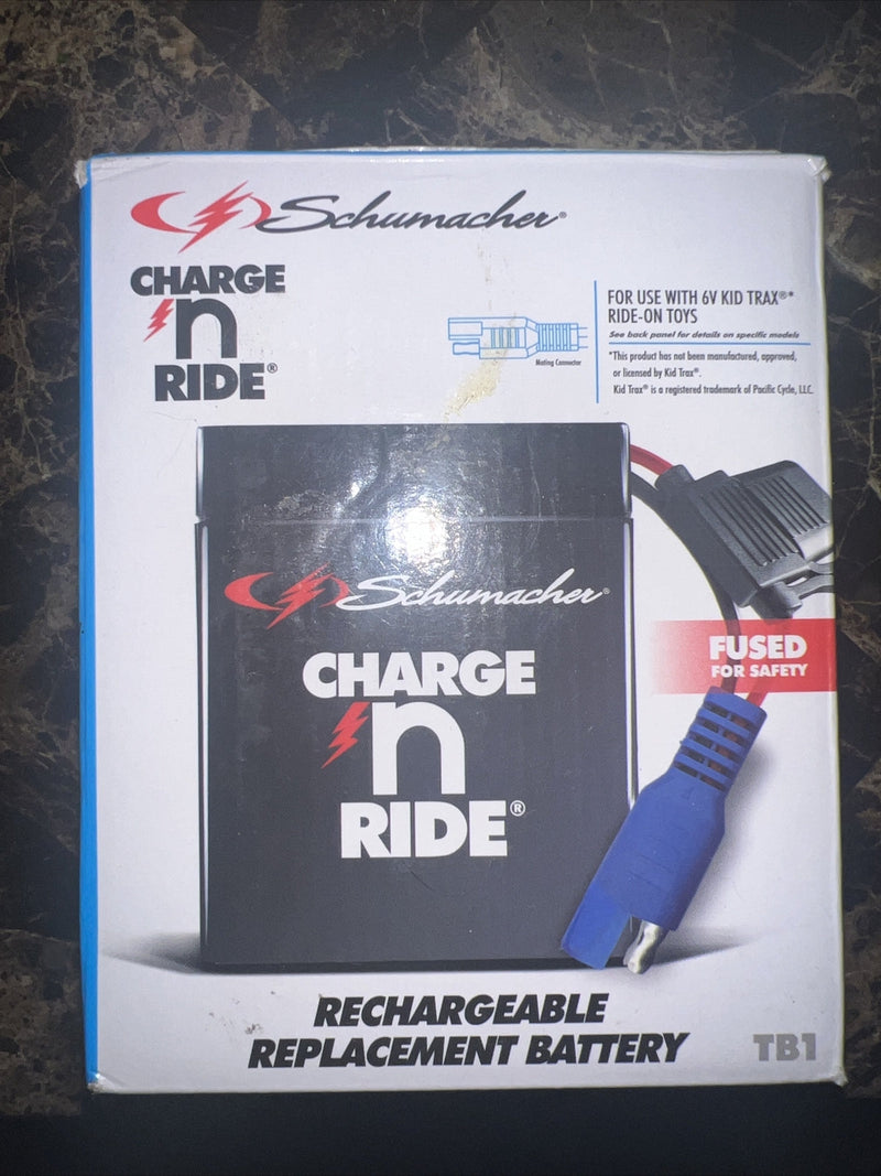 6V 4.5Ah Rechargeable Battery for Ride-On Toys and Vehicles