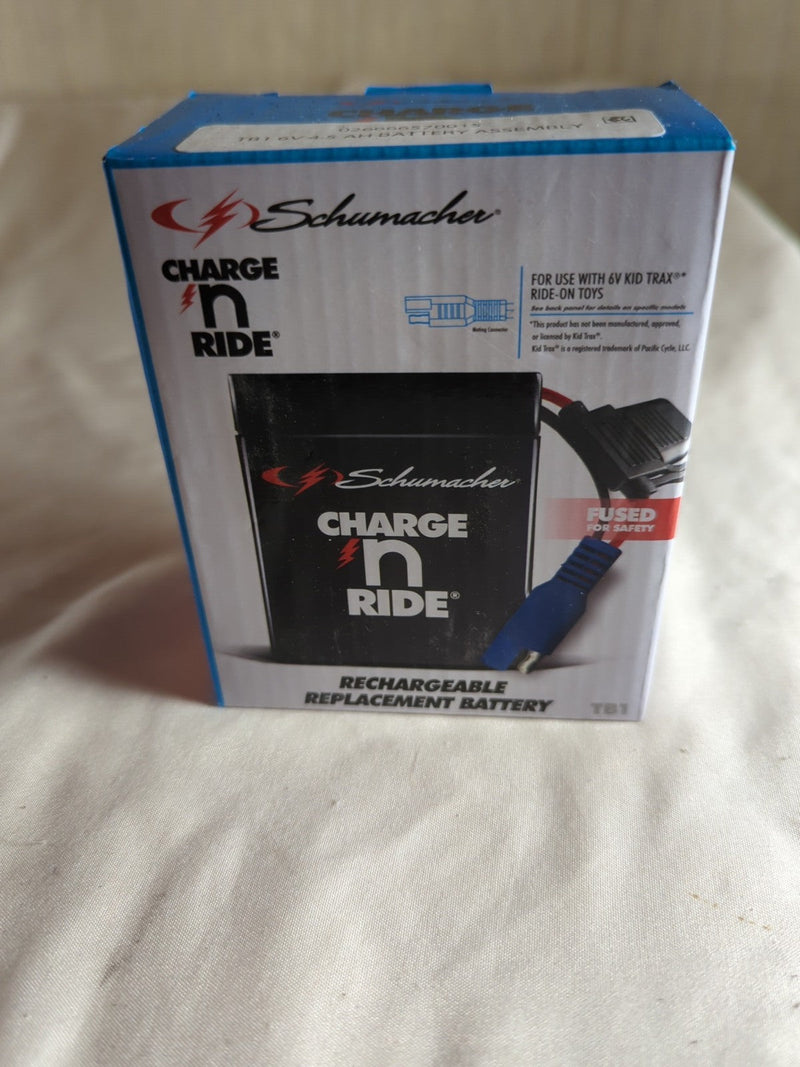 Rechargeable 6V 4.5Ah Replacement Battery for Ride-On Toys TB1 Model