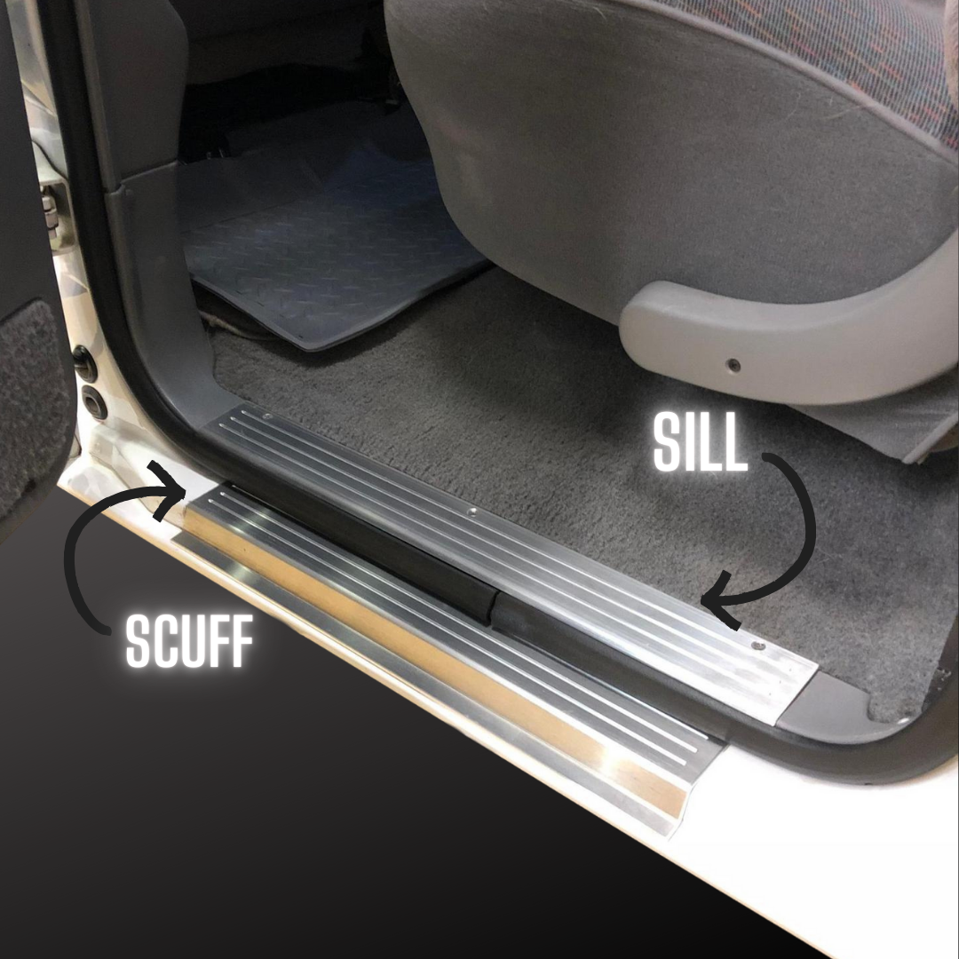 OBS Solutions Sill and Scuff Plate Package - 1980-1997 Ford F-Series/Bronco OBS Solutions LLC