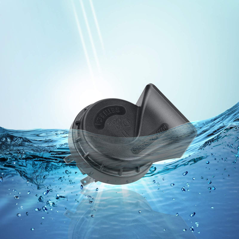 12V Waterproof Loud High Tone Snail Electric Car Horn Single