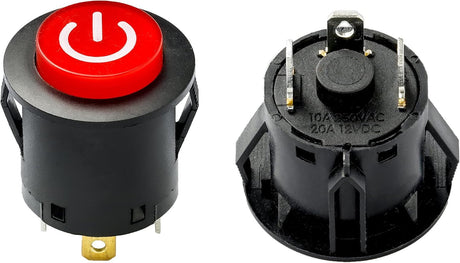 Children's Electric Car Power Start Button Switch Accessory for Kids