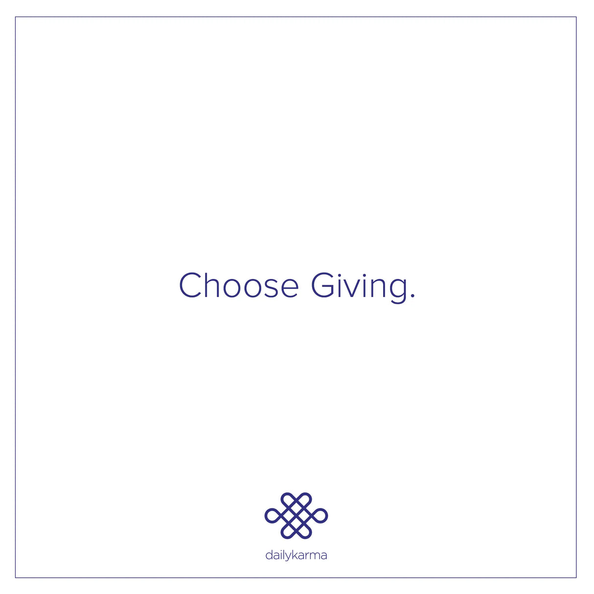 Gift for Good DailyKarma