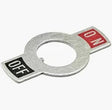TOGGLE Switch Plate CLD ON/OFF TekShack