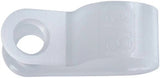 JANDORF CLAMP Nylon Natural 1/2x1-1/4 2 PK 61458 Jandorf
